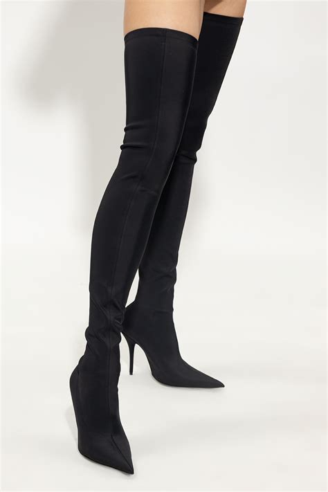 balenciaga knife boots replica|balenciaga thigh high knife boots.